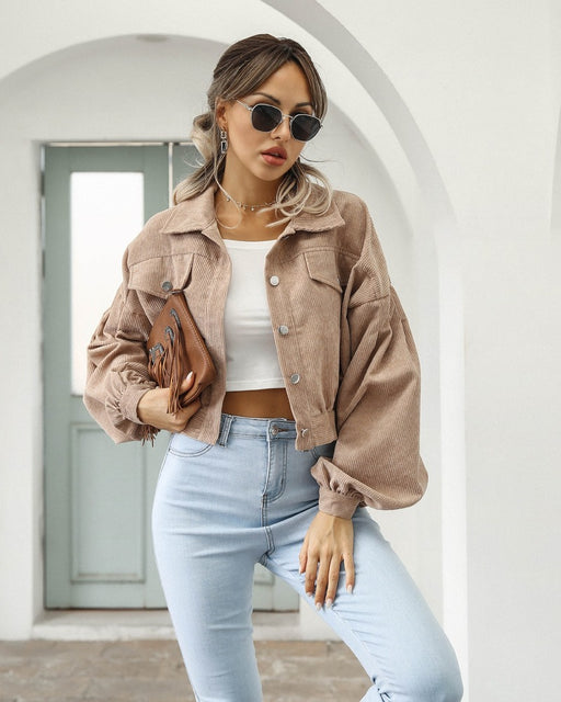 Adelisa | Dames Korte Jas | Lichtgewicht en Modieus Tussenseizoen Short jacket Esto Moda