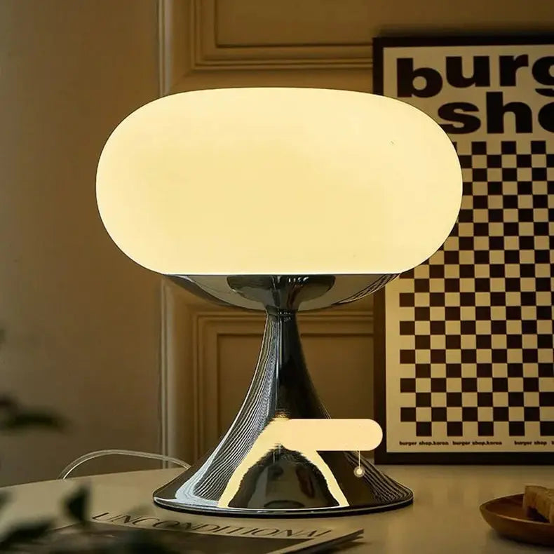 Antieke Stijl | Vintage Tafellamp | Appelvormig Ontwerp met Warm Licht 0