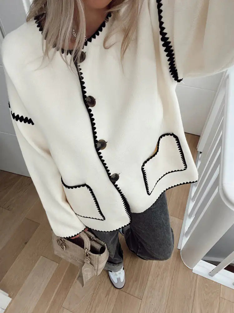 Babali | Lange Dames Jas | Warm en Stijlvol Herfstmodel Short jacket Esto Moda
