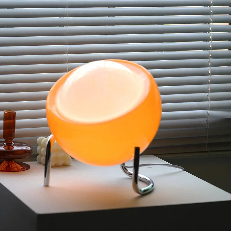 Bauhaus | Moderne Retro Tafel Lamp | Glas Met Warm Licht 2