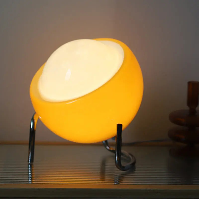 Bauhaus | Moderne Retro Tafel Lamp | Glas Met Warm Licht 3