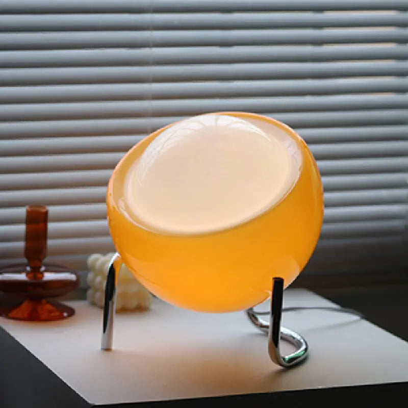 Bauhaus | Moderne Retro Tafel Lamp | Glas Met Warm Licht 5
