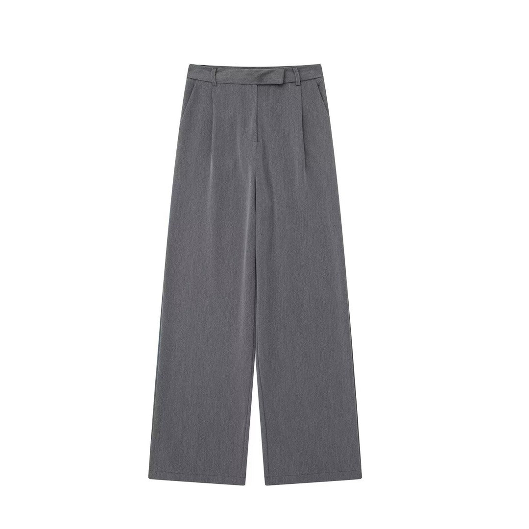Berlin | Zwarte Wijde Broek Dames | Comfortabele Pantalon met Wijde Pijp Pantalon Esto Moda