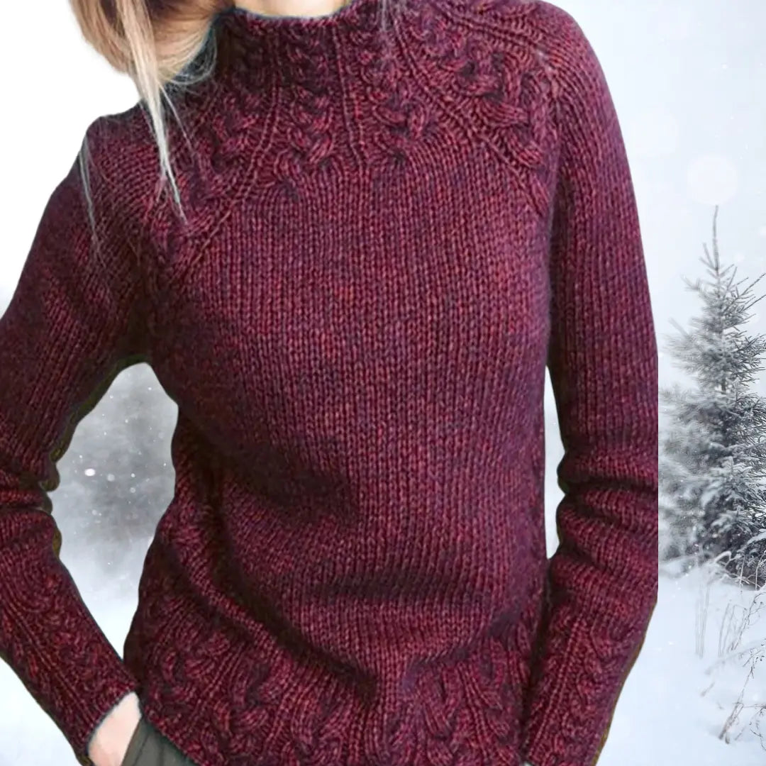 Bernadette | Dames Vintage Coltrui | Warm en Comfortabel 4