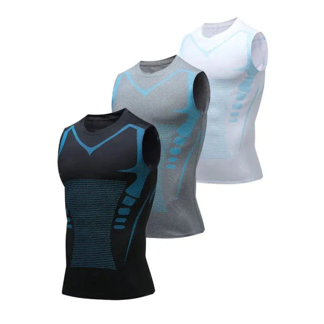 CoreFlex | Heren Afslankende Tanktop | Comfortabel en Ondersteunend 4