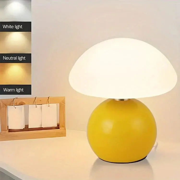 Elise | Franse Romantische LED Lamp | Speelse Paddenstoelvorm 7