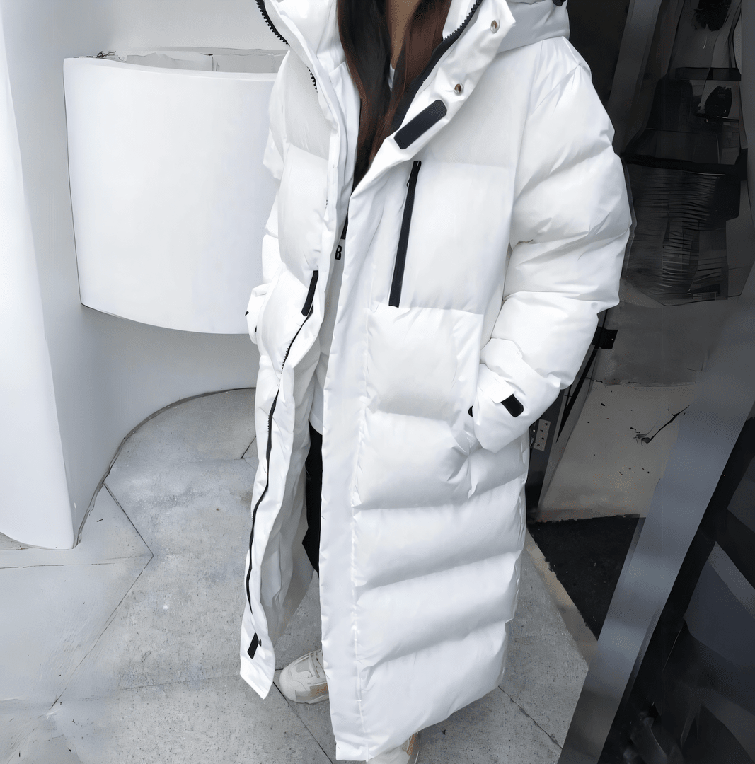 Emma | Dames Winterjas | Lange Winddichte Daunenjacke Winter jacket Esto Moda