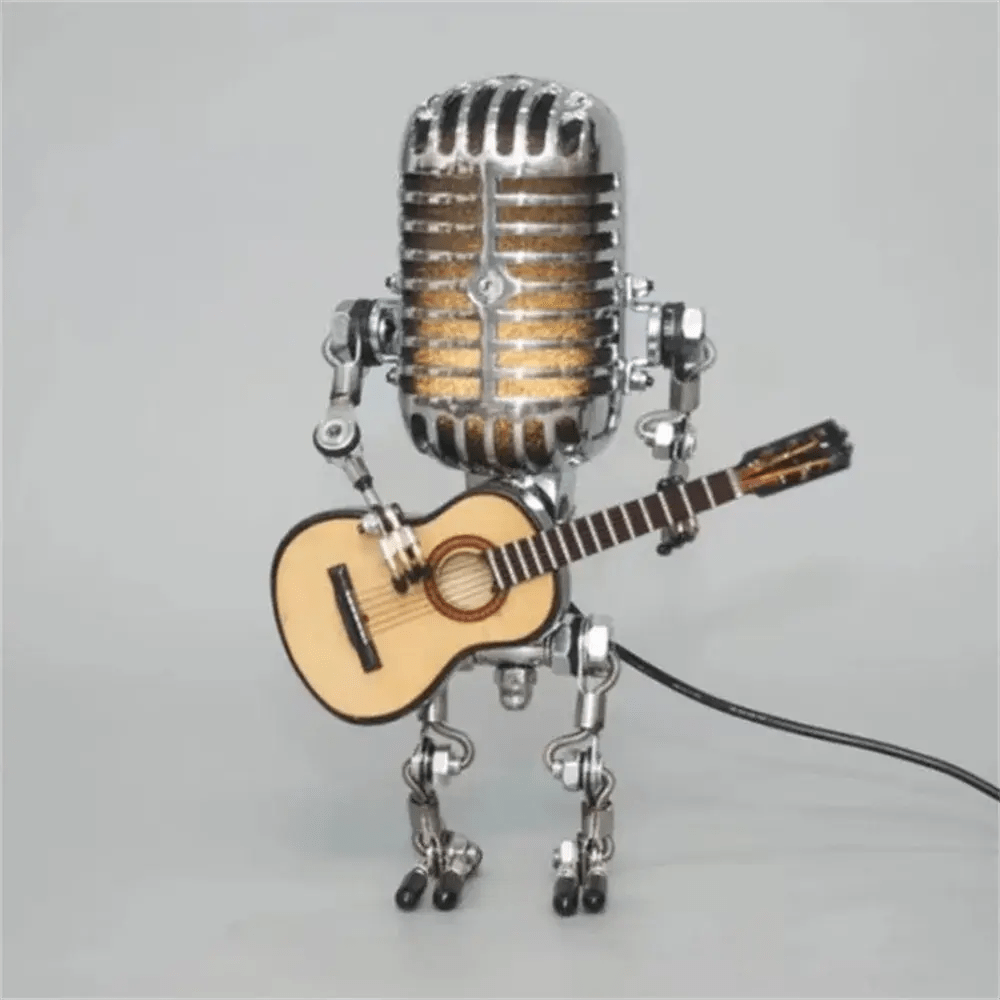 Guitarlamp | Luxe Dimbare Robot Lamp | Elegante Tafelverlichting 2