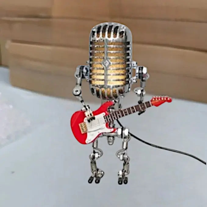 Guitarlamp | Luxe Dimbare Robot Lamp | Elegante Tafelverlichting 6