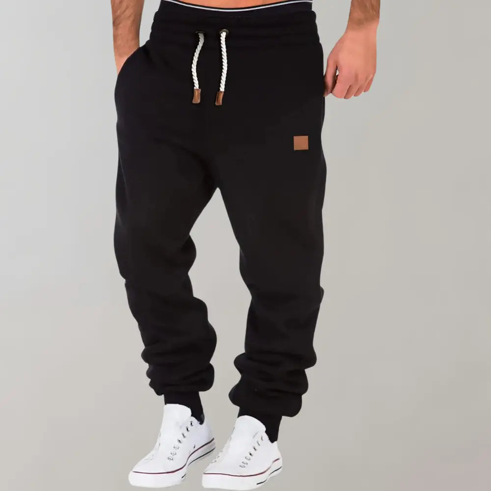 Hoder | Heren Nette Joggingbroek | Comfortabele Baggy Sweatpants 1