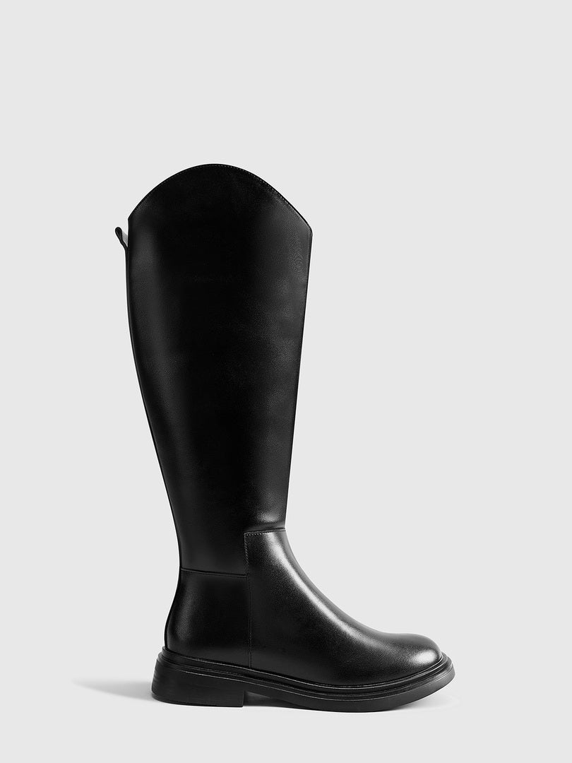 Jedy | Dames Laarzen van Echt Leer | Kniehoog en Comfortabel Boots Esto Moda