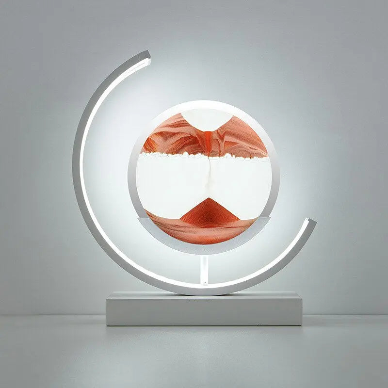 Sandlight | Moderne Quicksand Tafellamp | Unieke 3D Zandkunst 13