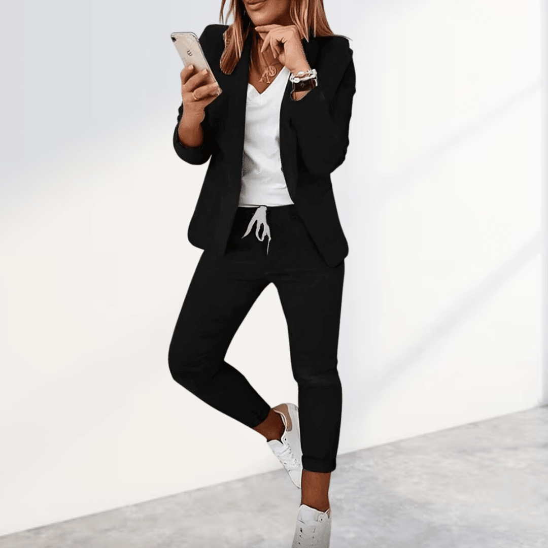 Sophie | Dames Elegante Blazer- en Broekset | Comfortabel en Duurzaam Blazer set Esto Moda