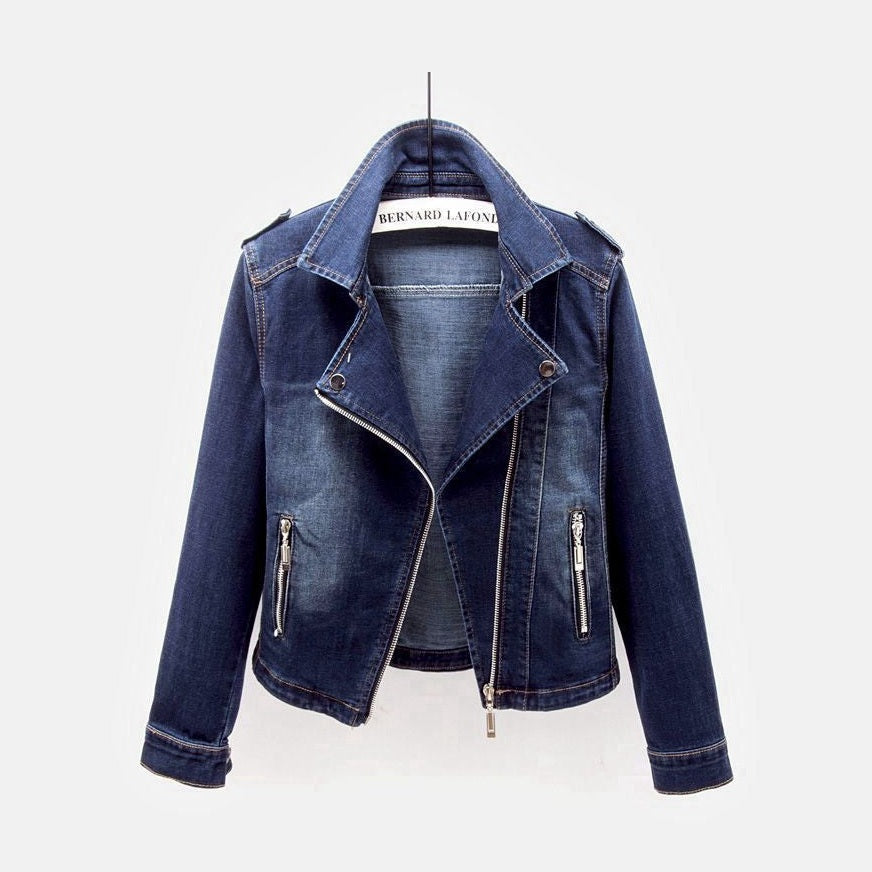 Sophie | Lange spijkerjas voor dames | Premium katoen Short jacket Esto Moda