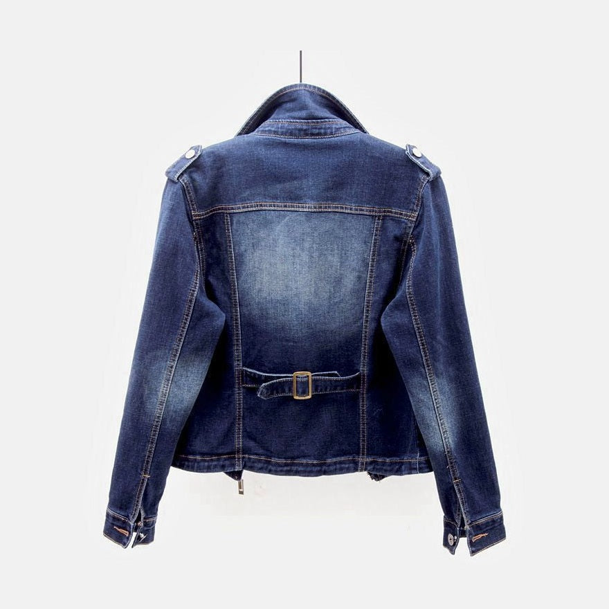 Sophie | Lange spijkerjas voor dames | Premium katoen Short jacket Esto Moda