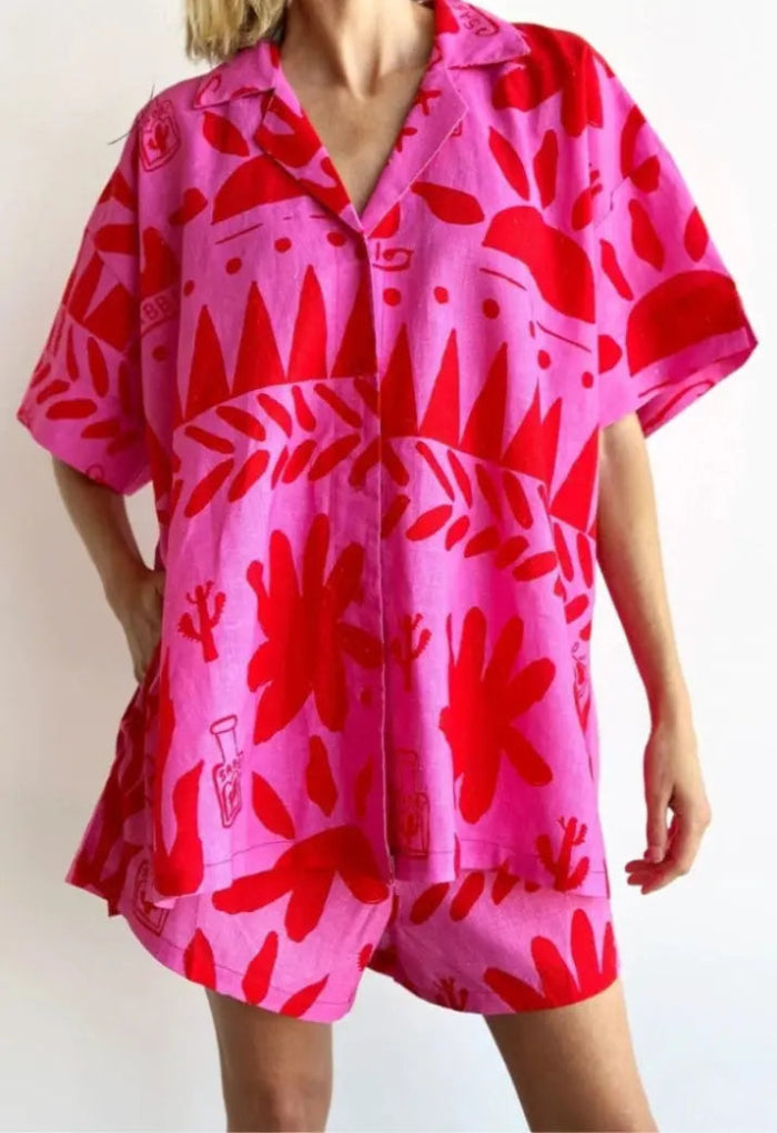 Sophie | Dames Geprinte Twee-Piece Set | Zomer Casual Outfit 1