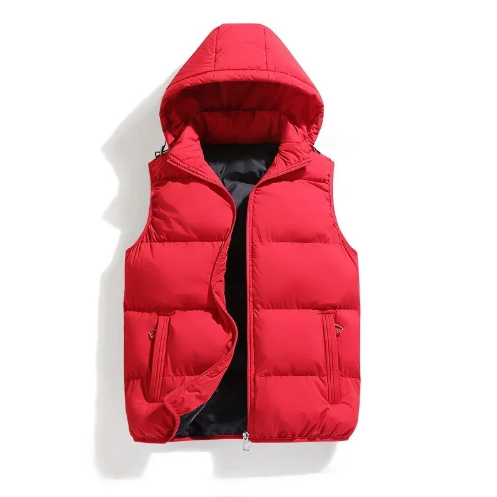 Aapo | Dames Luchtig Donzen Vest | Afneembare Capuchon, Zomer 3
