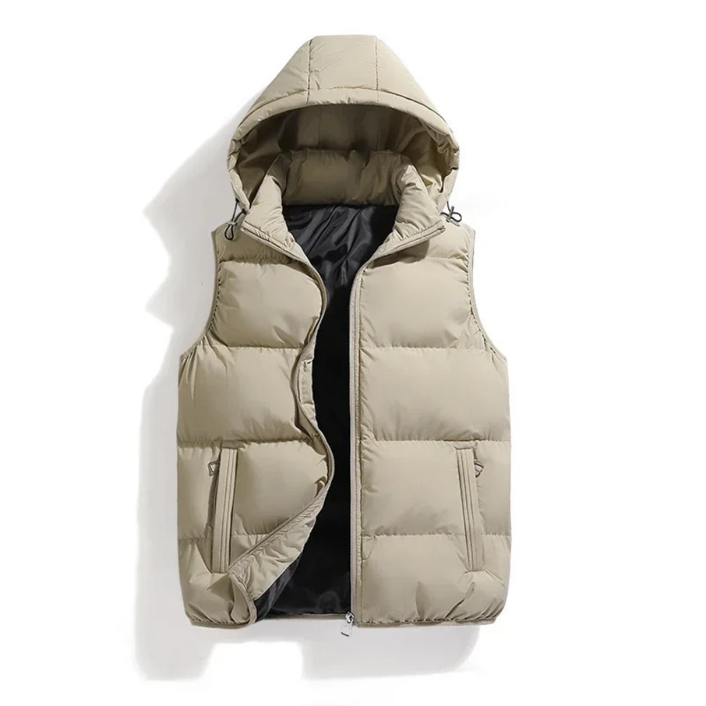 Aapo | Dames Luchtig Donzen Vest | Afneembare Capuchon, Zomer 4