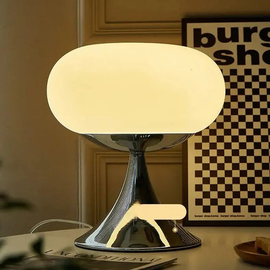Antieke Stijl | Vintage Tafellamp | Appelvormig Ontwerp met Warm Licht 0