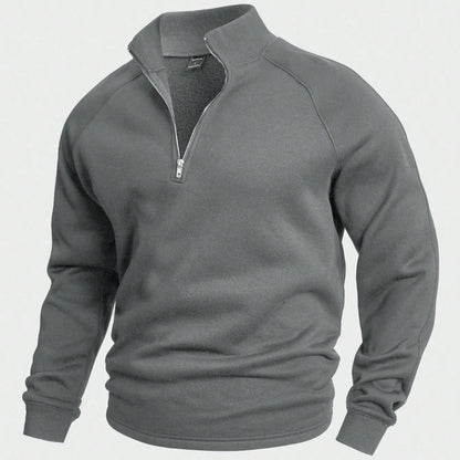 Antonio | Heren Casual Sweater | Halve Rits en Comfortabele Pasvorm 2