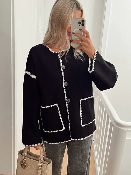 Babali | Lange Dames Jas | Warm en Stijlvol Herfstmodel Short jacket Esto Moda