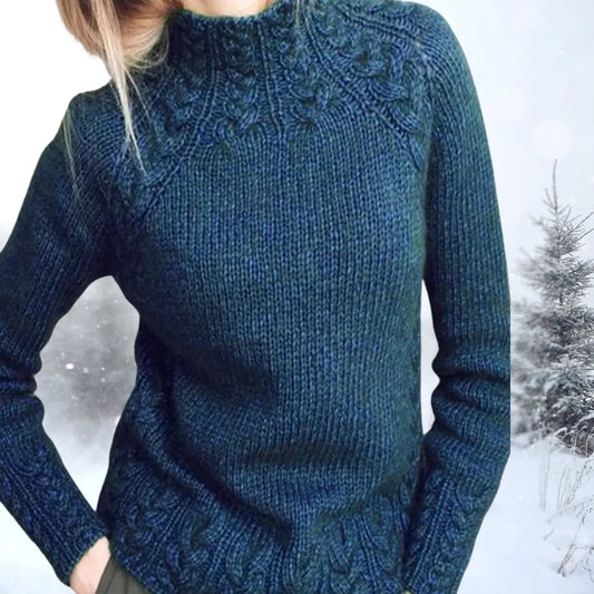 Bernadette | Dames Vintage Coltrui | Warm en Comfortabel 0