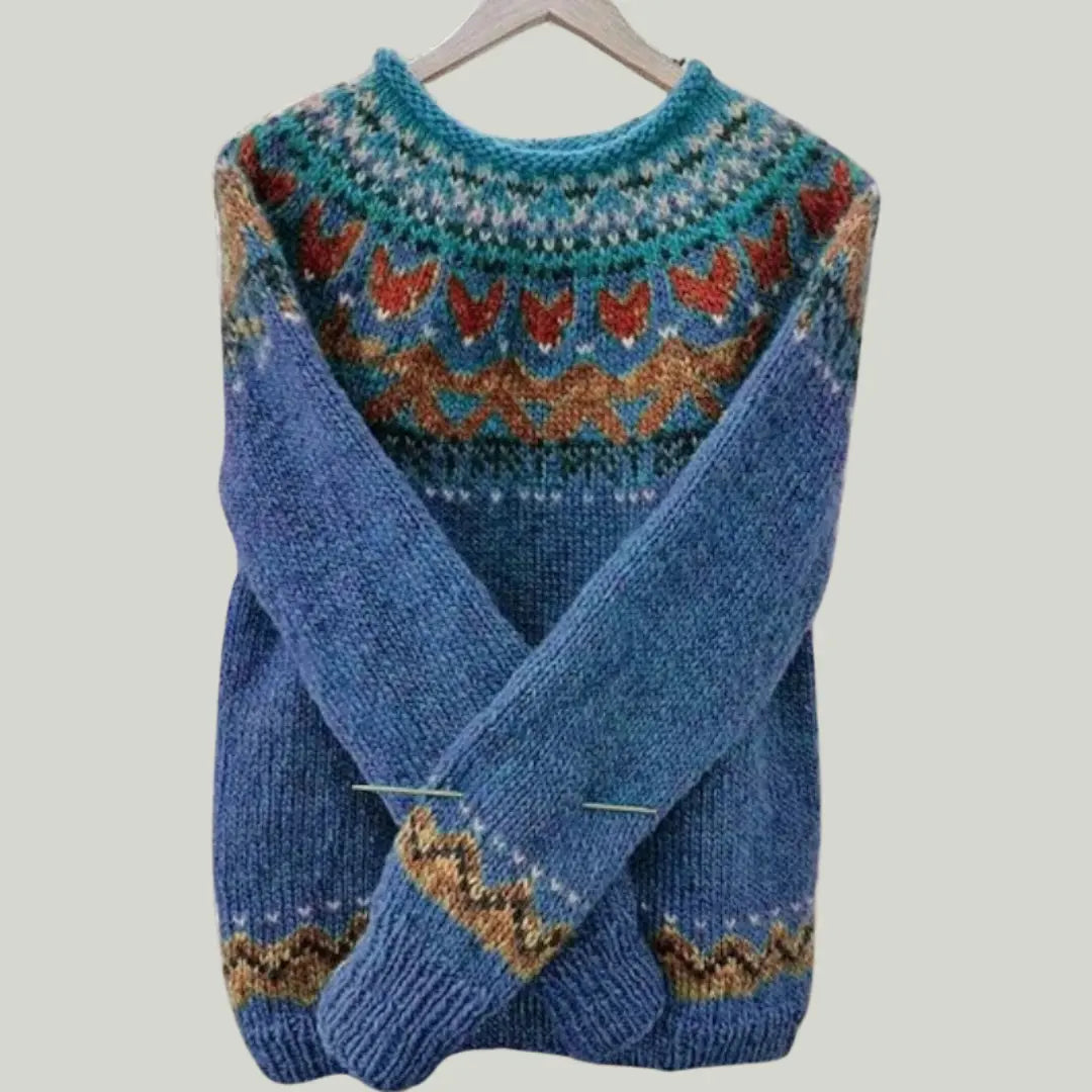 Catherine | Dames Zachte Vintage Trui | Tijdloos Comfort 0