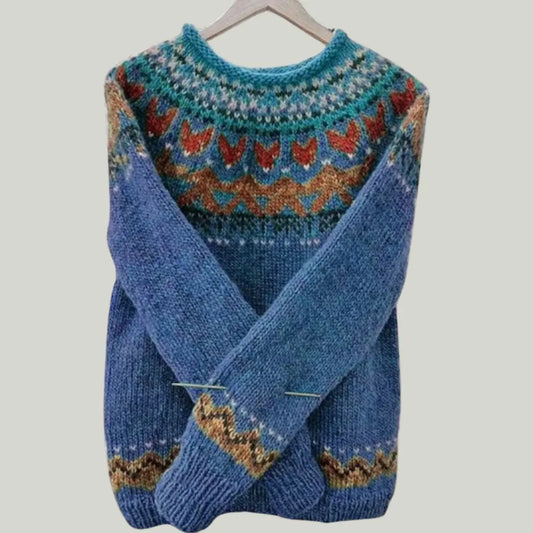 Catherine | Dames Zachte Vintage Trui | Tijdloos Comfort 0