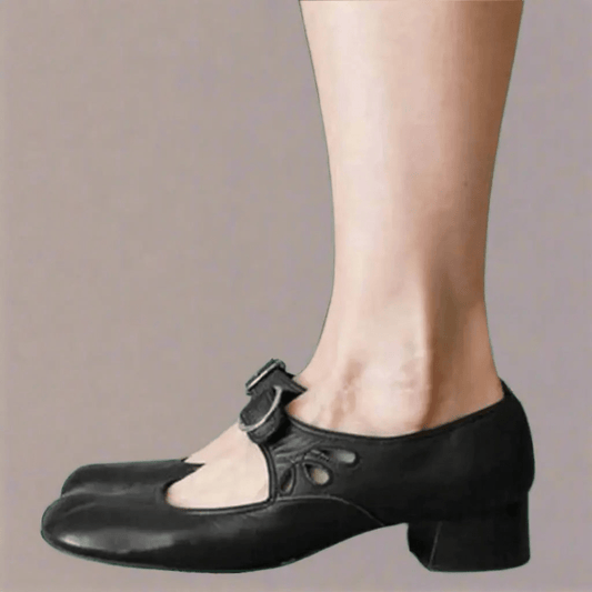 Denise | Dames Orthopedische Lederen Sandalen | Comfortabele Wedge Zool 0