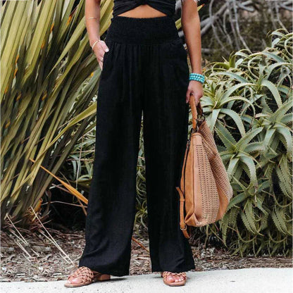 Eline | Luchtige High Waist Pantalon Dames | Elegante Dames Trousers Pantalon Esto Moda