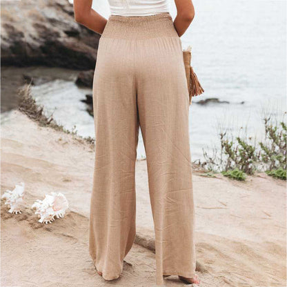Eline | Luchtige High Waist Pantalon Dames | Elegante Dames Trousers Pantalon Esto Moda
