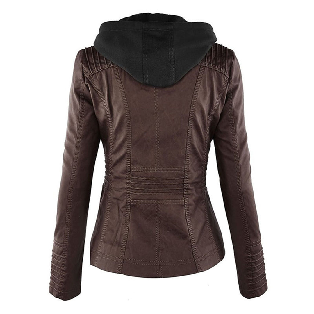 Emma | Dames Winter Jas | Lange Waterdichte met Capuchon Rain jacket Esto Moda