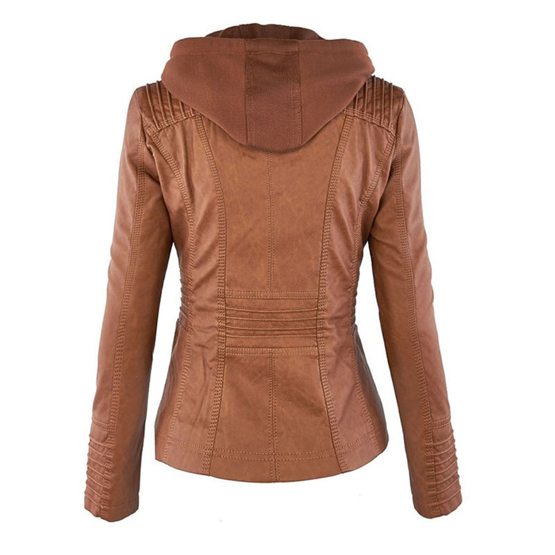 Emma | Dames Winter Jas | Lange Waterdichte met Capuchon Rain jacket Esto Moda