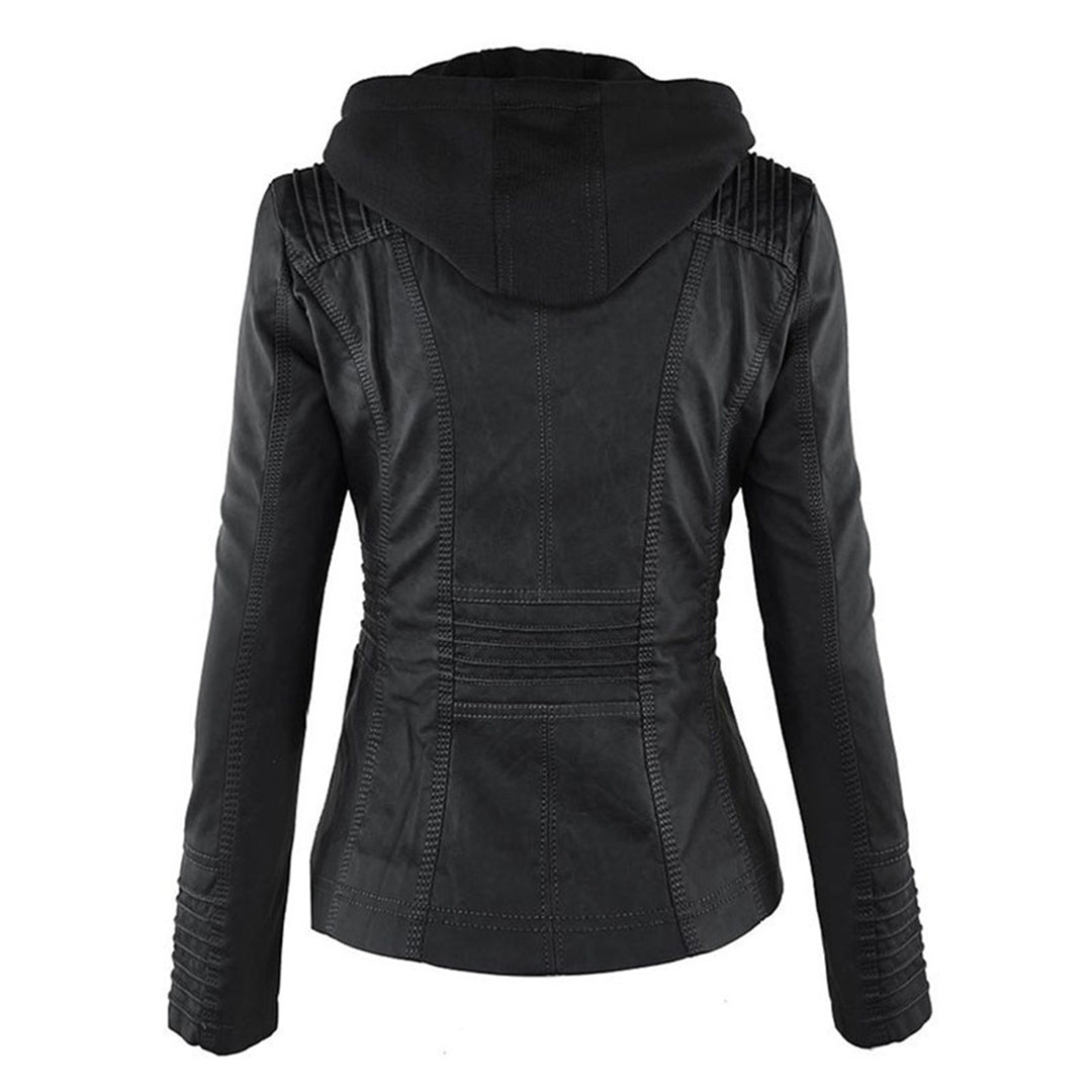 Emma | Dames Winter Jas | Lange Waterdichte met Capuchon Rain jacket Esto Moda