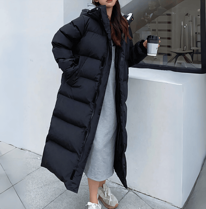 Emma | Dames Winterjas | Lange Winddichte Daunenjacke Winter jacket Esto Moda