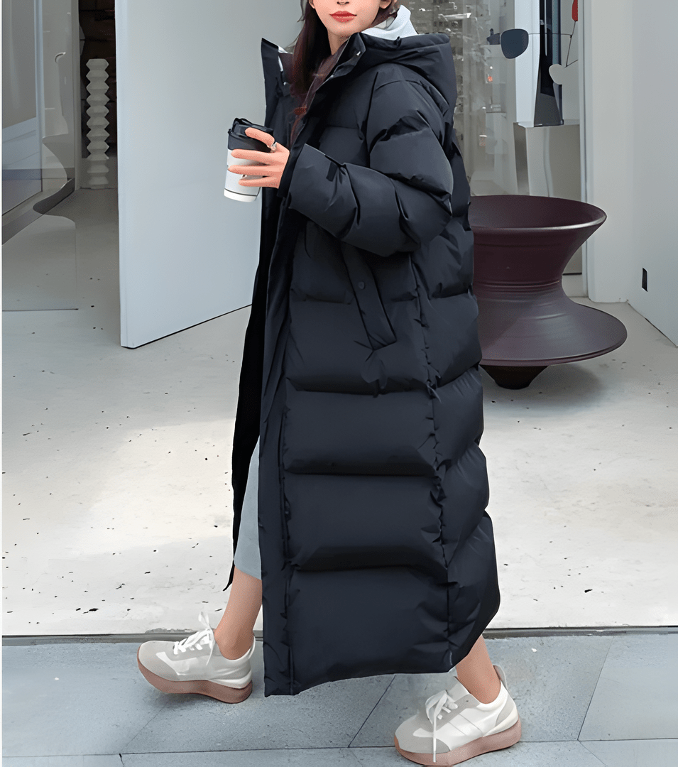 Emma | Dames Winterjas | Lange Winddichte Daunenjacke Winter jacket Esto Moda