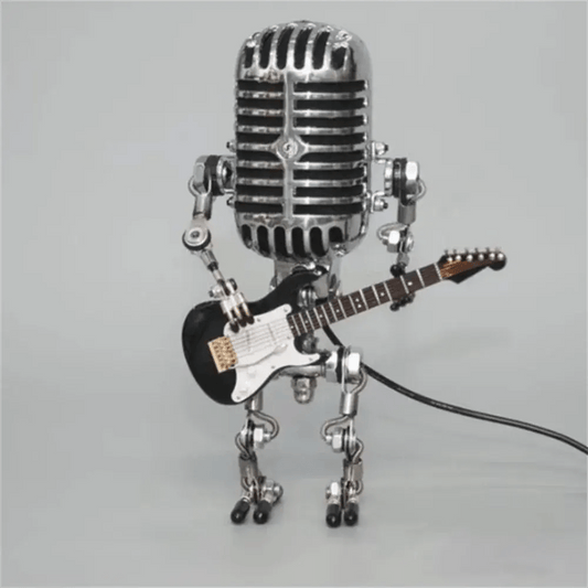 Guitarlamp | Luxe Dimbare Robot Lamp | Elegante Tafelverlichting 0