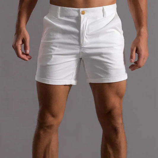 Mark | Heren Korte Broek | Slim Fit Zomer Shorts voor Stijlvolle Gelegenheden 0