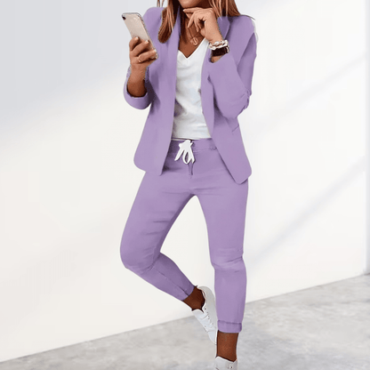 Sophie | Dames Elegante Blazer- en Broekset | Comfortabel en Duurzaam Blazer set Esto Moda