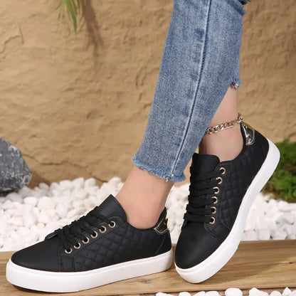 Sophie | Dames Comfortabele Gequilt Sneakers | Orthopedisch en Stijlvol 0