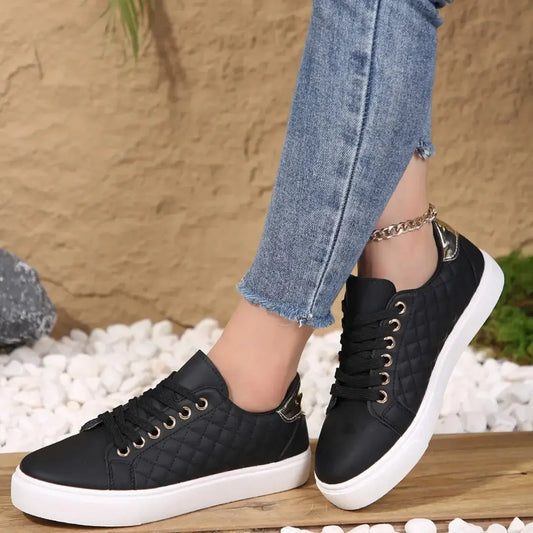 Sophie | Dames Comfortabele Gequilt Sneakers | Orthopedisch en Stijlvol 0