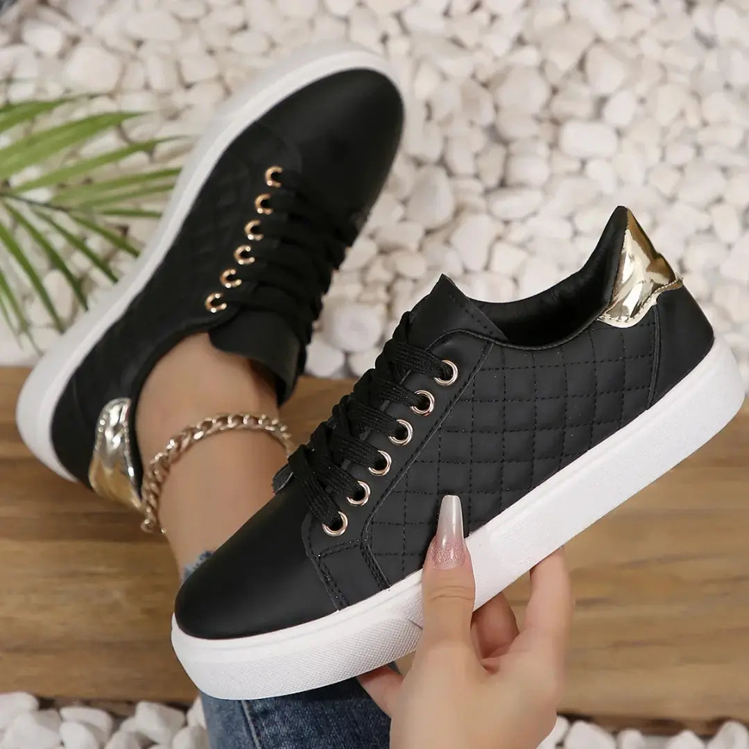 Sophie | Dames Comfortabele Gequilt Sneakers | Orthopedisch en Stijlvol 1