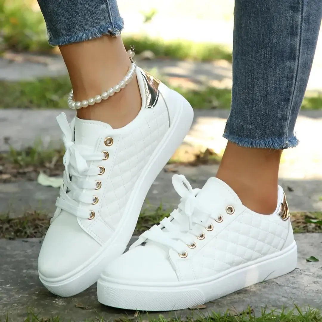 Sophie | Dames Comfortabele Gequilt Sneakers | Orthopedisch en Stijlvol 3