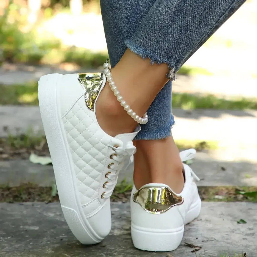 Sophie | Dames Comfortabele Gequilt Sneakers | Orthopedisch en Stijlvol 4