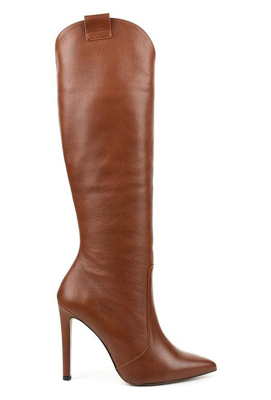Valentina | Stijlvolle Dames Laarzen | Zwart met 8 cm Hak boots Esto Moda